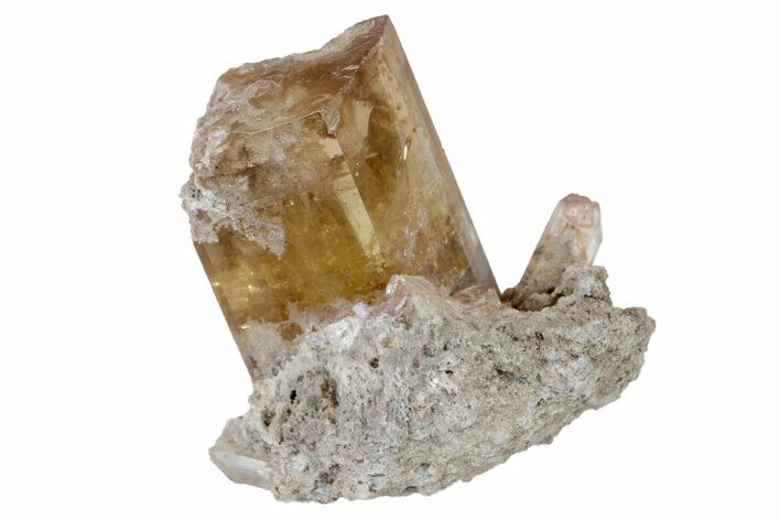 Lustrous Topaz Crystal Cluster - Guanajuato, Mexico #180785